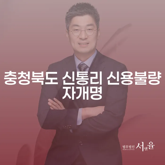 충청북도 신통리에서 신용불량자 개명을 고려하시나요?